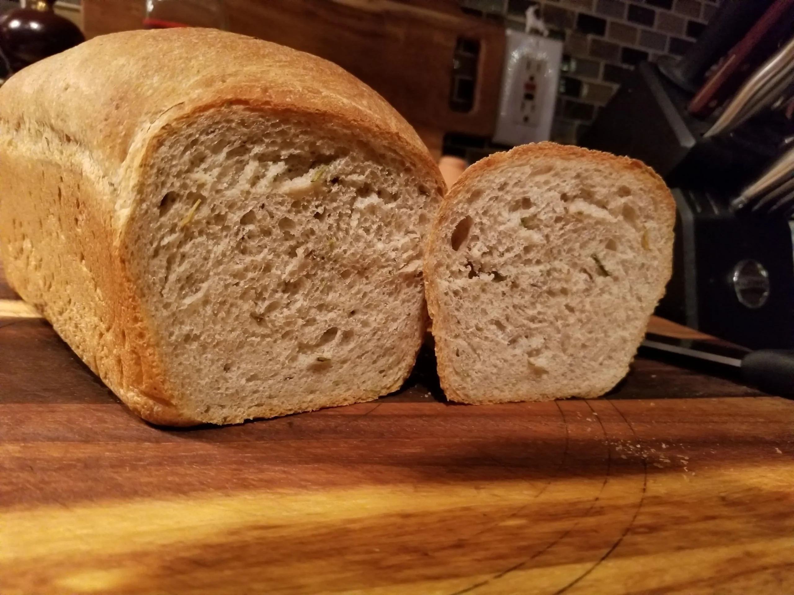 Zesty Rosemary Rye Sticks