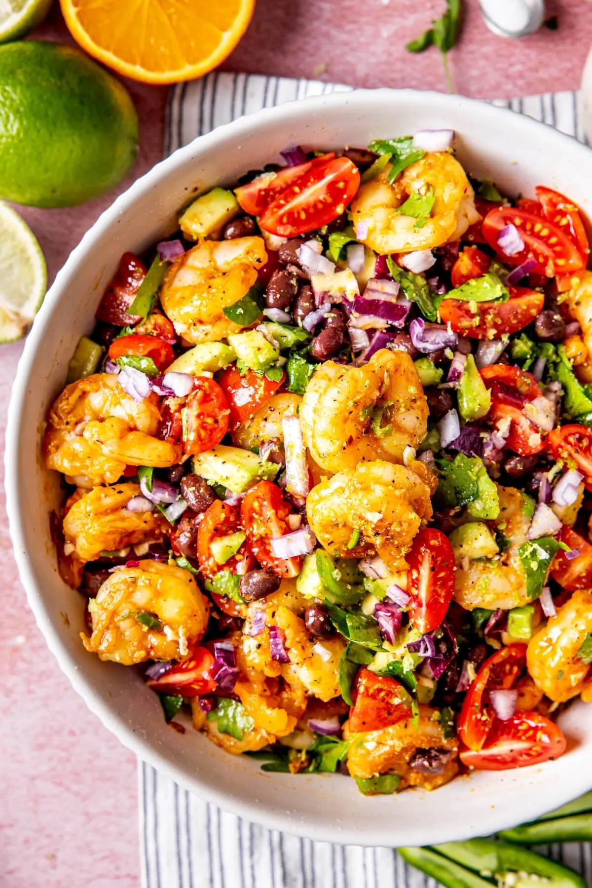 Zesty Shrimp and Black Bean Salad