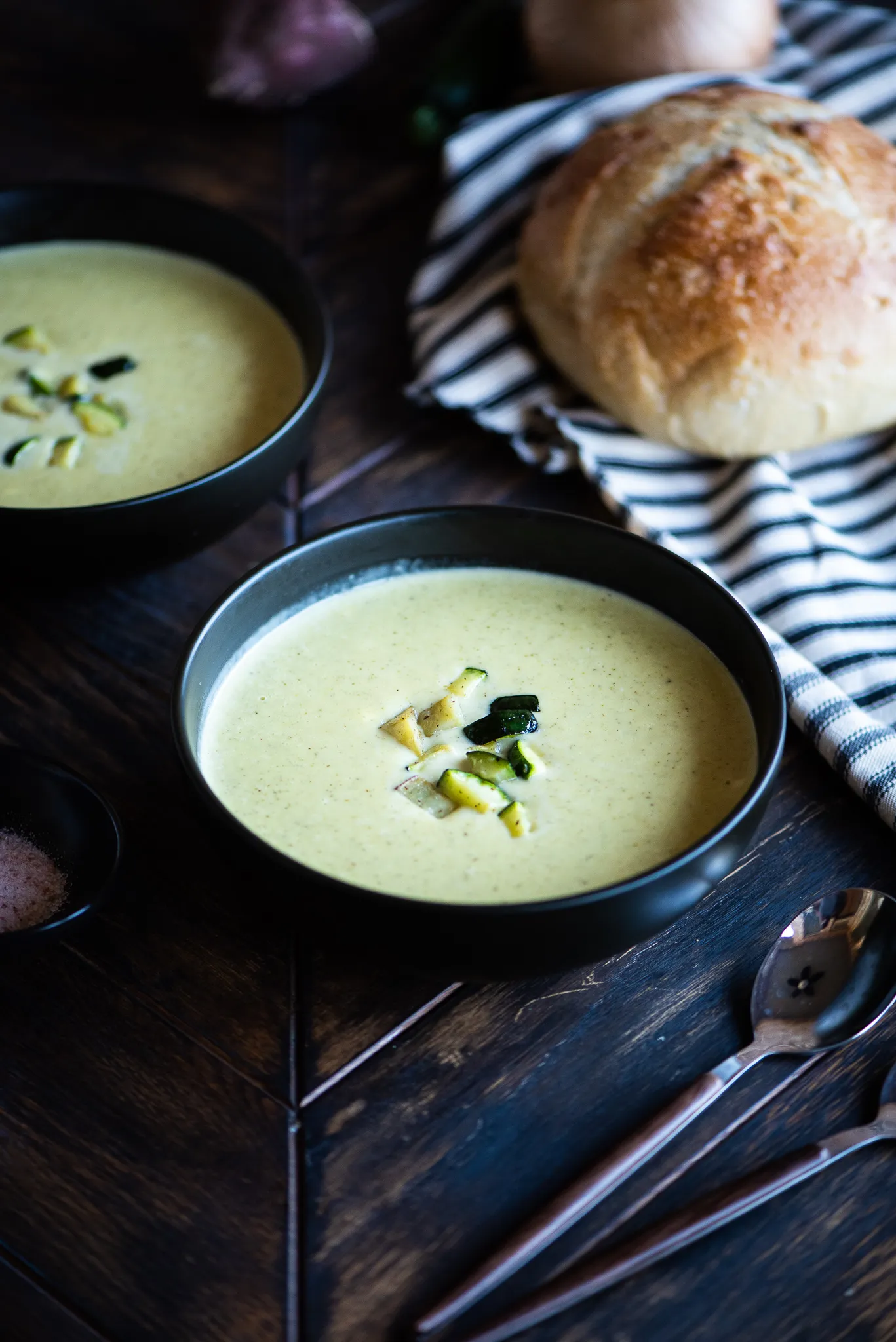Zucchini and Sweet Potato Soup