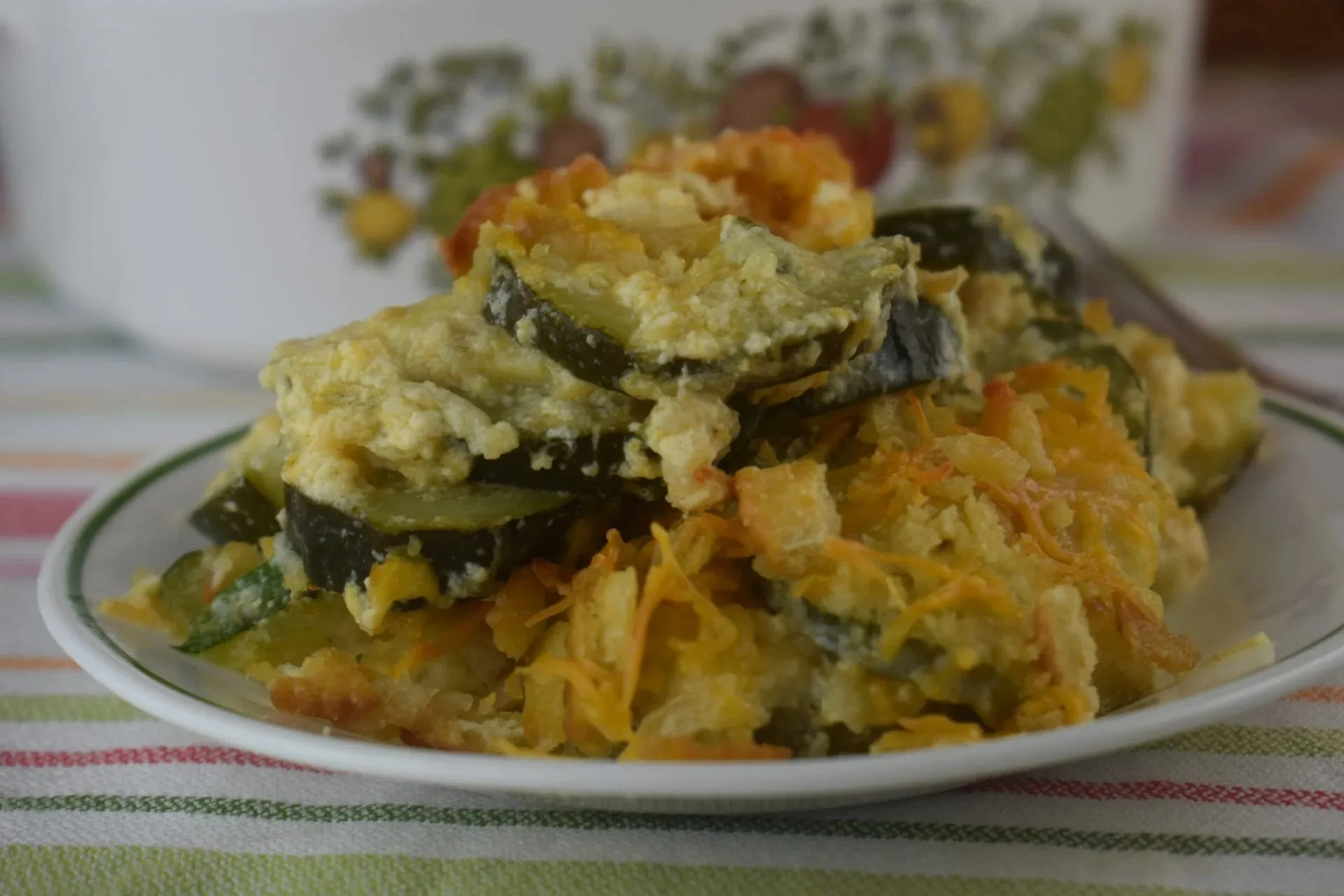 Zucchini with Sour Cream