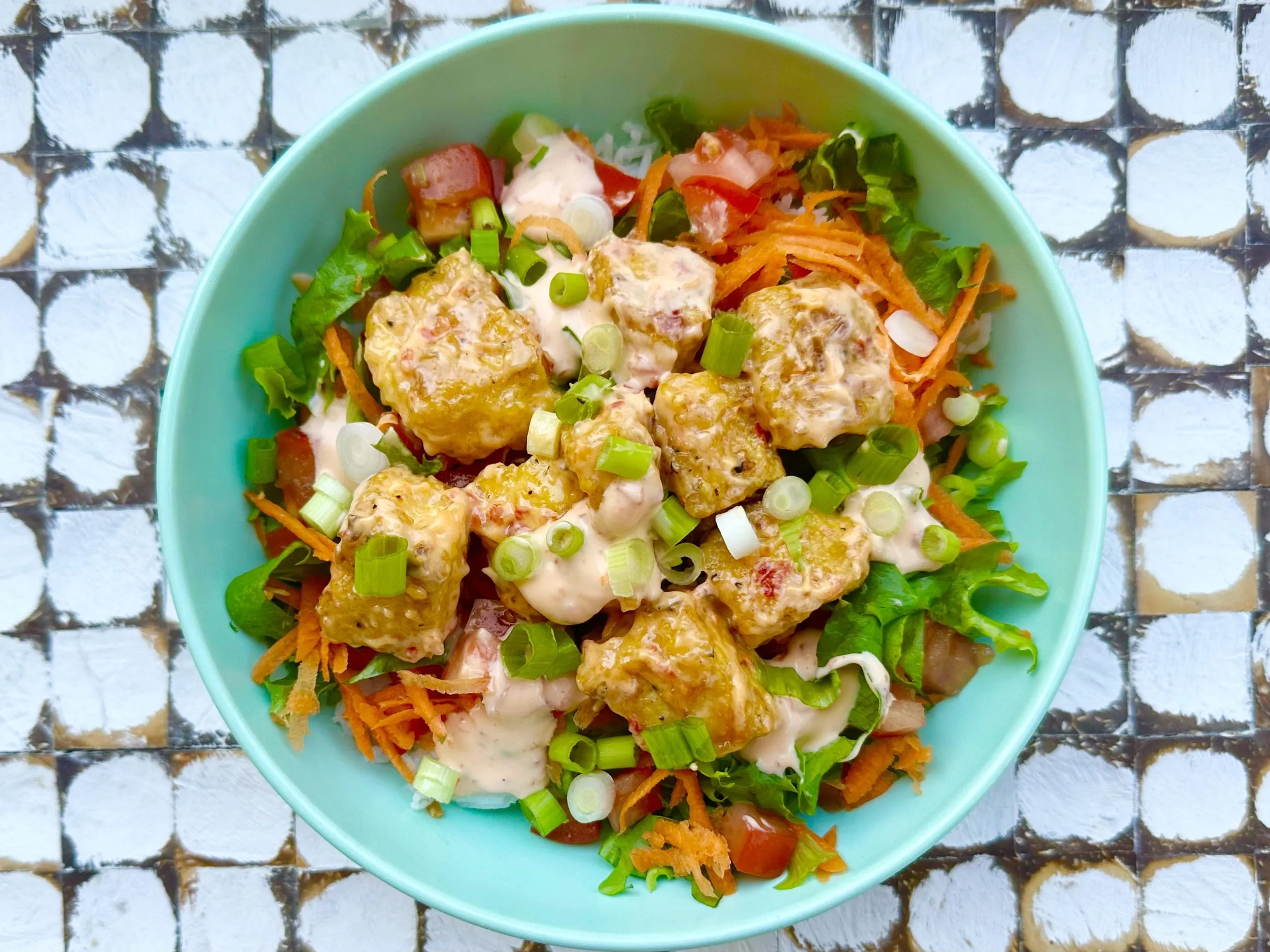 bang bang tofu bowls