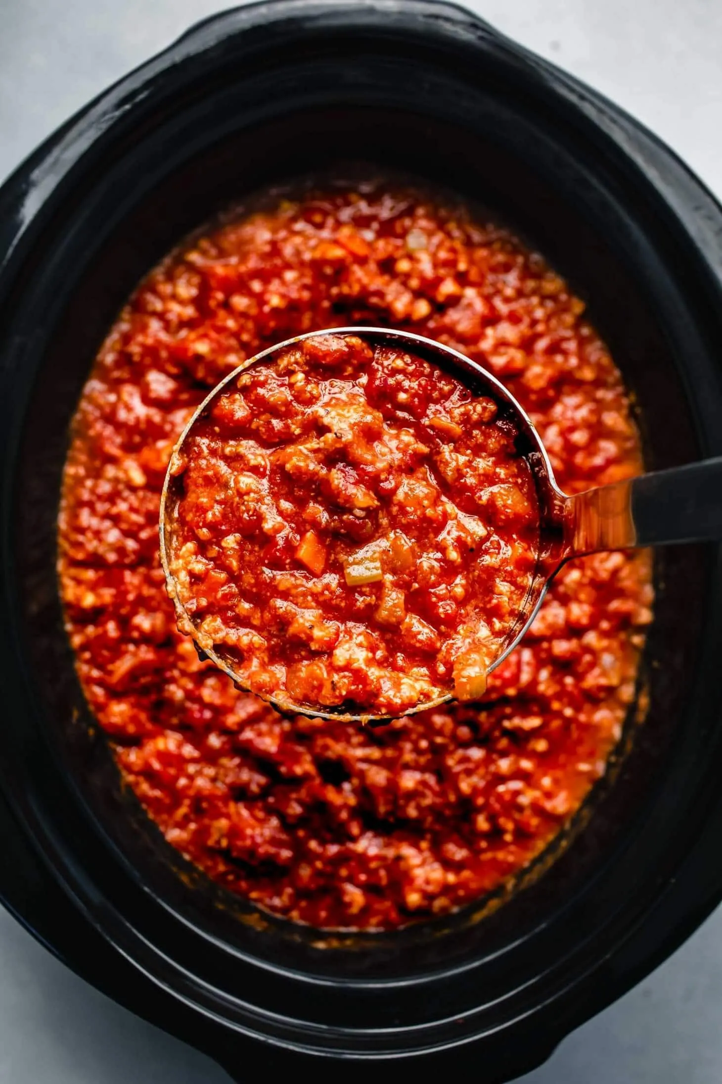 bolognese sauce big batch in slow cooker