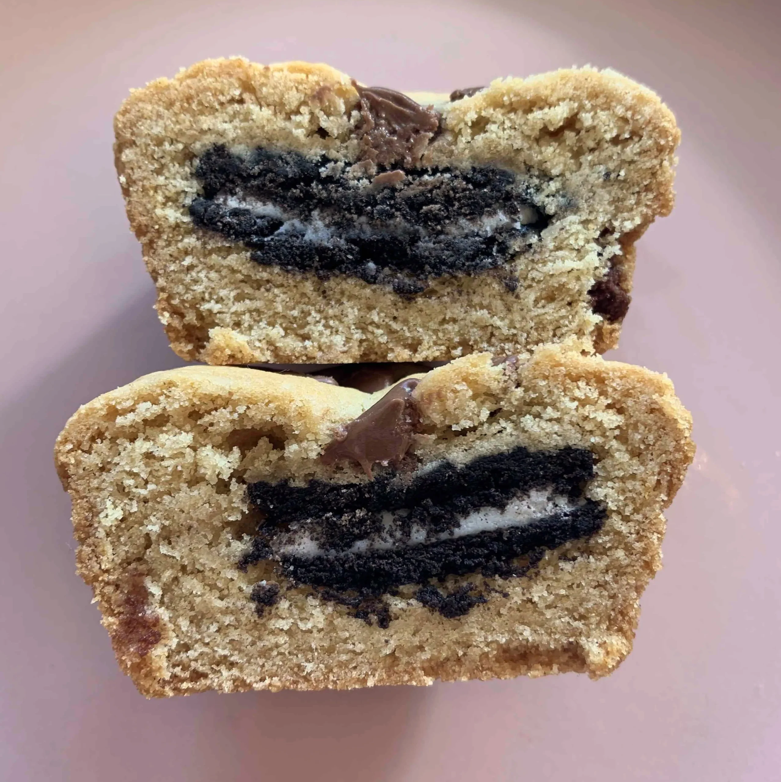 spooky oreo brookie cups and stuffed sugar cookies