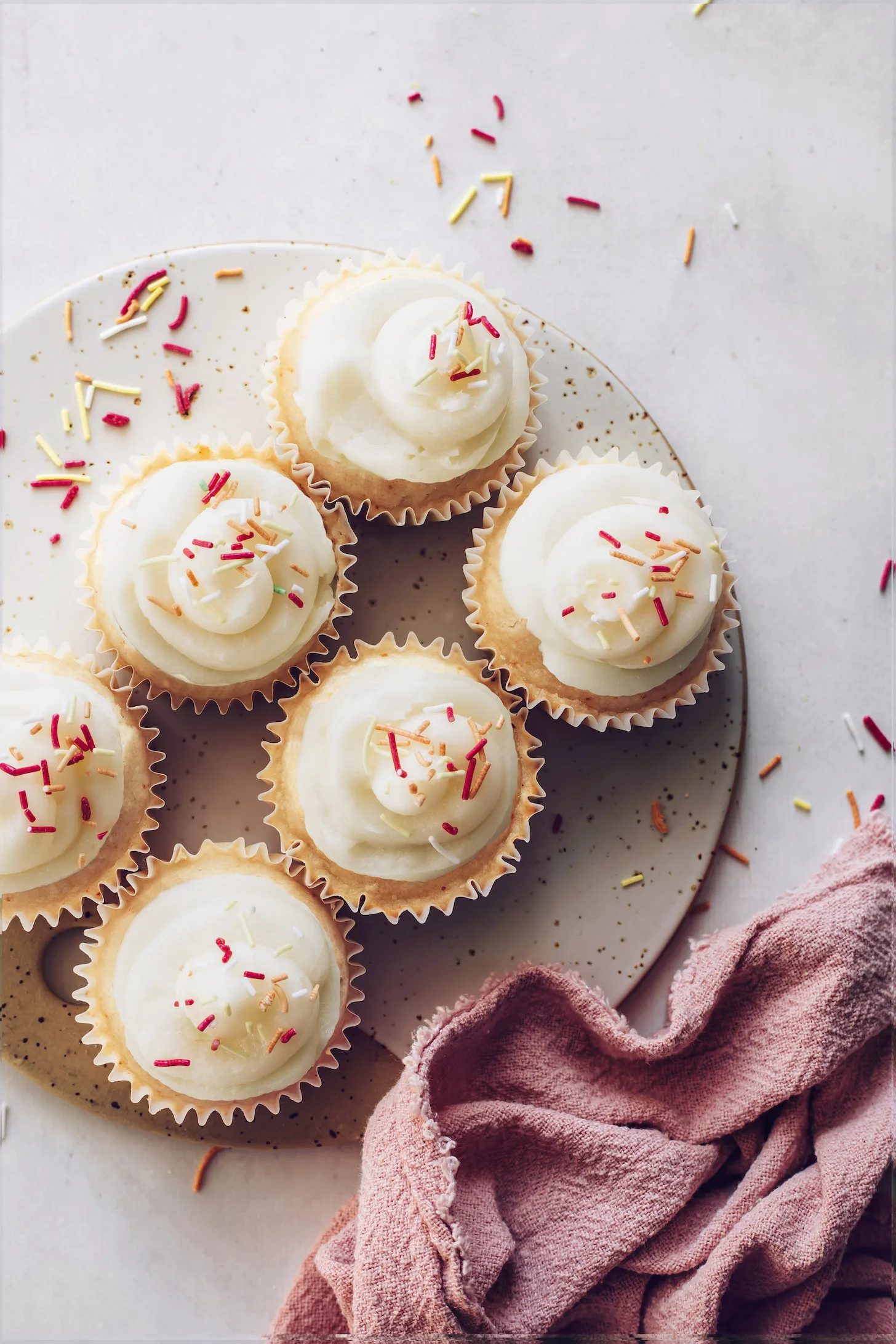 vegan gluten free vanilla cupcakes